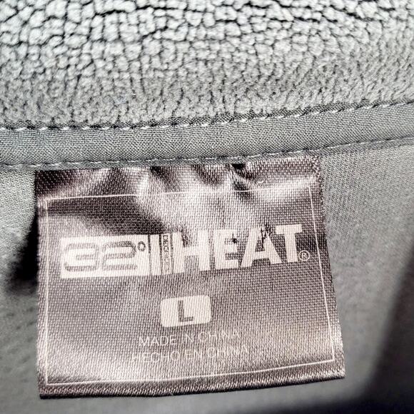 32° Degrees Heat Forrest Green Pullover Fleece Long-sleeved Jacket Women's Sz L - Picture 7 of 9